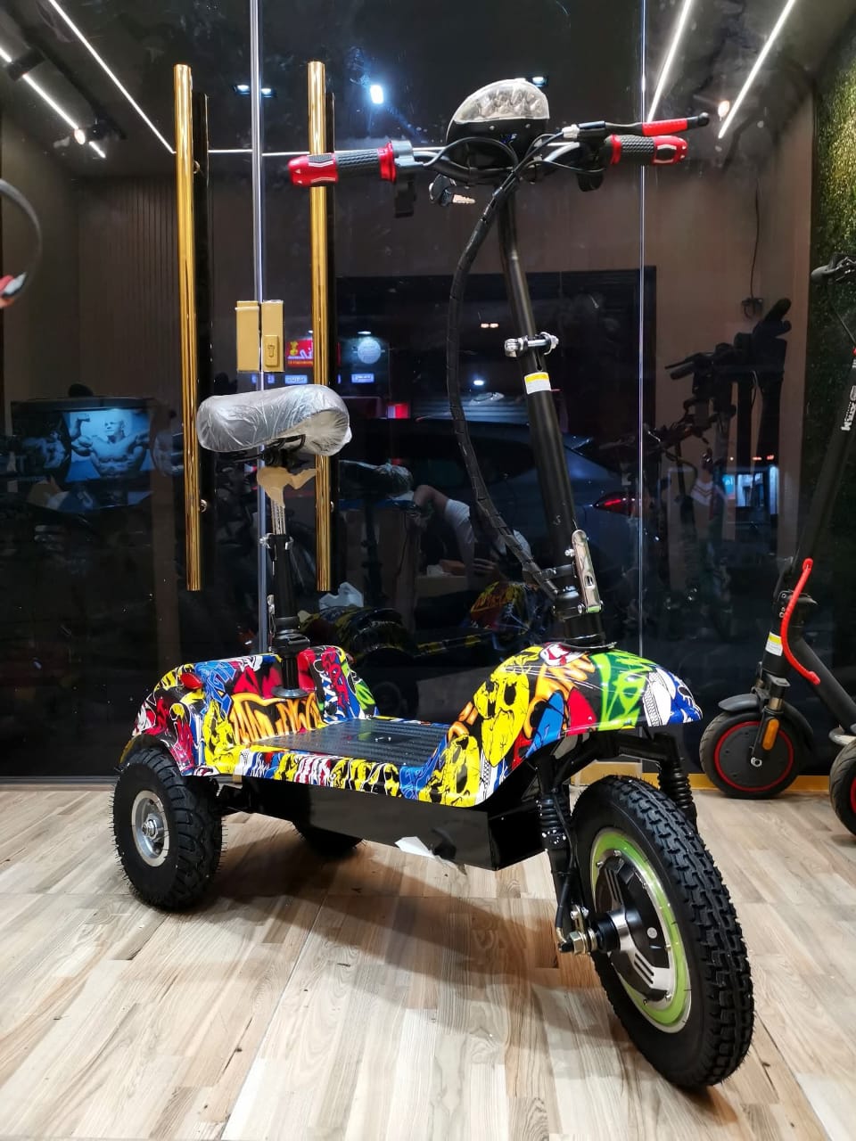 سكوت كهرباء 3 عجلات BD024 - الصورة 4